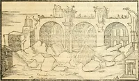 An illustration from Libri qvattro dell'antichita della citta di Roma : raccolte sotto brevita da diversi antichi et moderni scrittori (1565)