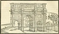 Picture 15 of 48 from Libri qvattro dell'antichita della citta di Roma : raccolte sotto brevita da diversi antichi et moderni scrittori (1565), leaf 55