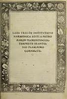 An illustration from Libri tres de institvtione harmonica (1516)