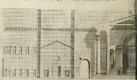 An illustration from Libro d'Antonio Labacco appartenente a l'architettvra nel qval si figvrano alcvne notabili antiqvita di Roma (1570)