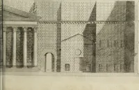 An illustration from Libro d'Antonio Labacco appartenente a l'architettvra nel qval si figvrano alcvne notabili antiqvita di Roma (1570)