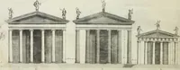 An illustration from Libro d'Antonio Labacco appartenente a l'architettvra nel qval si figvrano alcvne notabili antiqvita di Roma (1570)