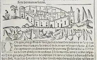 An illustration from Libro de grandezas y cosas memorables de España (1549)
