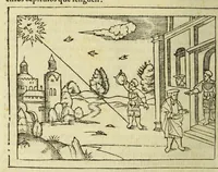 An illustration from Libro de la cosmographia (1548)