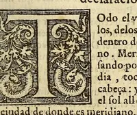 An illustration from Libro de la cosmographia (1548)