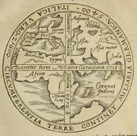 An illustration from Libro de la cosmographia (1548)