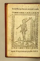 Picture 2 of 13 from Libro dela miseria y breuedad de la vida del hombre : y de sus quatro postrimerias, en lengua mexicana. (1604), leaf 6