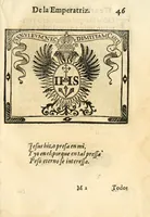 Picture 12 of 36 from Libro de las honras que hizo el Colegio de la Co[m]pañia de Iesus de Madrid, à la M.C. de la Emperatriz doña Maria de Austria, fundadora del dicho Colegio, que se celebraron a 21. de Abril de 1603 (1603), leaf 111