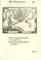 Picture 5 of 36 from Libro de las honras que hizo el Colegio de la Co[m]pañia de Iesus de Madrid, à la M.C. de la Emperatriz doña Maria de Austria, fundadora del dicho Colegio, que se celebraron a 21. de Abril de 1603 (1603), leaf 99