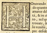 An illustration from Libro del consolato de' marinari. : nelquale si comprendono tutti gli statuti, & ordini disposti da gli antichi per ogni caso di mercantia, ò di nauigare, cosi à beneficio de' marinari, come de' mercanti, & patron de' nauilij. : con l'aggiunta delle ordinationi sopra l'armate di mare, sicurtà, entrate, & uscite (1566)