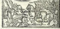 An illustration from Libro de uita contemplatiua, lectione, meditatione, oratione, contemplatione, scala dil paradiso intitulato : cum adaptatione mistica dellhistorie diuine & expositione de suoi misterii et excellentissimi sacramenti (1527)
