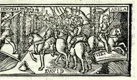 An illustration from Libro de uita contemplatiua, lectione, meditatione, oratione, contemplatione, scala dil paradiso intitulato : cum adaptatione mistica dellhistorie diuine & expositione de suoi misterii et excellentissimi sacramenti (1527)