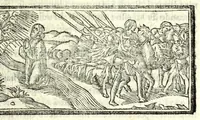 An illustration from Libro de uita contemplatiua, lectione, meditatione, oratione, contemplatione, scala dil paradiso intitulato : cum adaptatione mistica dellhistorie diuine & expositione de suoi misterii et excellentissimi sacramenti (1527)
