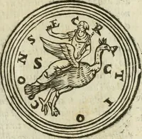 An illustration from Libro di Marco Avrelio con l'horologio de principi. Destinto in IIII volvmi .. (1584)