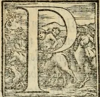 An illustration from Libro di M. Giovambattista Palatino cittadino romano : nelqual s'insegna à scriuer ogni sorte lettera, antica & moderna, di qualun que natione, con le sue regole, & misure, & essempi : et con vn breve et vtil discorso de le cifre (1550)