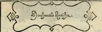 An illustration from Libro di M. Giovambattista Palatino cittadino romano : nelqual s'insegna à scriuer ogni sorte lettera, antica & moderna, di qualun que natione, con le sue regole, & misure, & essempi : et con vn breve et vtil discorso de le cifre (1550)