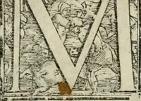 An illustration from Libro di M. Giovambattista Palatino cittadino romano : nelqual s'insegna à scriuer ogni sorte lettera, antica & moderna, di qualun que natione, con le sue regole, & misure, & essempi : et con vn breve et vtil discorso de le cifre (1550)