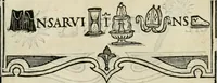 An illustration from Libro di M. Giovambattista Palatino cittadino romano : nelqual s'insegna à scriuer ogni sorte lettera, antica & moderna, di qualun que natione, con le sue regole, & misure, & essempi : et con vn breve et vtil discorso de le cifre (1550)