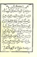 An illustration from Libro di M. Giovam Battista Palatino, cittadino romano, nelqual s'insegna à scriuer ogni sorte lettera, antica & moderna, di qualunque natione, con le sue regole & misure, & essempi : et con vn breve et vtil discorso de le cifre : riueduto nuouamente & corretto dal proprio autore, con la givnta di qvindici tavole bellissime (1561)