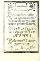 An illustration from Libro di M. Giovam Battista Palatino, cittadino romano, nelqual s'insegna à scriuer ogni sorte lettera, antica & moderna, di qualunque natione, con le sue regole & misure, & essempi : et con vn breve et vtil discorso de le cifre : riueduto nuouamente & corretto dal proprio autore, con la givnta di qvindici tavole bellissime (1561)