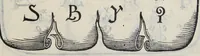 Picture 38 of 41 from Libro di M. Giovanbattista Palatino cittadino romano : nel qual s'insegna à scriuere ogni sorte lettera, antica, et moderna, di qualunque natione, con le sue regole, et misure, et essempi : et con vn breve, et vtil discorso de le cifre (1548), leaf 115