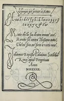 An illustration from Libro di M. Giovanbattista Palatino cittadino romano : nel qual s'insegna à scriuere ogni sorte lettera, antica, et moderna, di qualunque natione, con le sue regole, et misure, et essempi : et con vn breve, et vtil discorso de le cifre (1548)