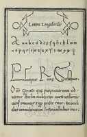 An illustration from Libro di M. Giovanbattista Palatino cittadino romano : nel qual s'insegna à scriuere ogni sorte lettera, antica, et moderna, di qualunque natione, con le sue regole, et misure, et essempi : et con vn breve, et vtil discorso de le cifre (1548)