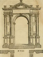 Picture 51 of 53 from Libro estraordinario di Sebastiano Serlio bolognese : nel quale si dimostrano trenta porte di opera rustica, mista con diuersi ordini, & uenti di opera dilicata di diuerse specie : con la scrittura dauanti, che narra il tutto (1566), leaf 100