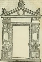 Picture 11 of 53 from Libro estraordinario di Sebastiano Serlio bolognese : nel quale si dimostrano trenta porte di opera rustica, mista con diuersi ordini, & uenti di opera dilicata di diuerse specie : con la scrittura dauanti, che narra il tutto (1566), leaf 20