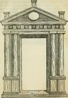 An illustration from Libro estraordinario di Sebastiano Serlio bolognese : nel quale si dimostrano trenta porte di opera rustica, mista con diuersi ordini, & uenti di opera dilicata di diuerse specie : con la scrittura dauanti, che narra il tutto (1566)