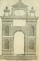 An illustration from Libro estraordinario di Sebastiano Serlio bolognese : nel quale si dimostrano trenta porte di opera rustica, mista con diuersi ordini, & uenti di opera dilicata di diuerse specie : con la scrittura dauanti, che narra il tutto (1566)