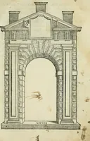 Picture 30 of 53 from Libro estraordinario di Sebastiano Serlio bolognese : nel quale si dimostrano trenta porte di opera rustica, mista con diuersi ordini, & uenti di opera dilicata di diuerse specie : con la scrittura dauanti, che narra il tutto (1566), leaf 58