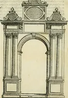 An illustration from Libro estraordinario di Sebastiano Serlio bolognese : nel quale si dimostrano trenta porte di opera rustica, mista con diuersi ordini, & uenti di opera dilicata di diuerse specie : con la scrittura dauanti, che narra il tutto (1566)