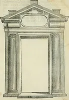 Picture 43 of 53 from Libro estraordinario di Sebastiano Serlio bolognese : nel quale si dimostrano trenta porte di opera rustica, mista con diuersi ordini, & uenti di opera dilicata di diuerse specie : con la scrittura dauanti, che narra il tutto (1566), leaf 82