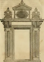 An illustration from Libro estraordinario di Sebastiano Serlio bolognese : nel quale si dimostrano trenta porte di opera rustica, mista con diuersi ordini, & uenti di opera dilicata di diuerse specie : con la scrittura dauanti, che narra il tutto (1566)