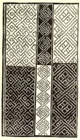 An illustration from Libro primo de rechami p elquale se impara in diuersi modi l'ordine e il modo de recamare : cosa nō mai piu fatta ne stata mostrata : el qual modo se insegna al lettore voltando la carta (1878)