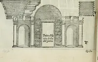 An illustration from Libro primo [-quinto] d'architettvra ... (1566)