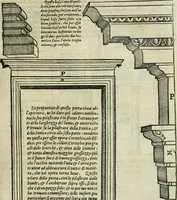 An illustration from Libro primo [-quinto] d'architettvra ... (1566)