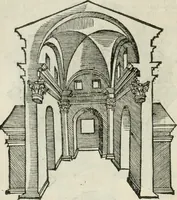 An illustration from Libro primo [-quinto] d'architettvra ... (1566)