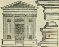 An illustration from Libro primo [-quinto] d'architettvra ... (1566)