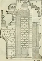 An illustration from Libro primo [-quinto] d'architettvra ... (1566)