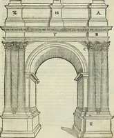An illustration from Libro primo [-quinto] d'architettvra ... (1566)