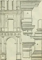 An illustration from Libro primo [-quinto] d'architettvra ... (1566)