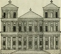 An illustration from Libro primo [-quinto] d'architettvra ... (1566)