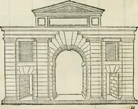An illustration from Libro primo [-quinto] d'architettvra ... (1566)