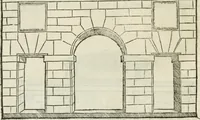 An illustration from Libro primo [-quinto] d'architettvra ... (1566)