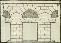 An illustration from Libro primo [-quinto] d'architettvra ... (1566)