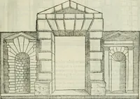 An illustration from Libro primo [-quinto] d'architettvra ... (1566)