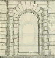 An illustration from Libro primo [-quinto] d'architettvra ... (1566)