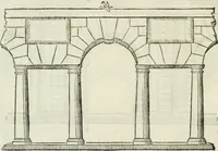 An illustration from Libro primo [-quinto] d'architettvra ... (1566)